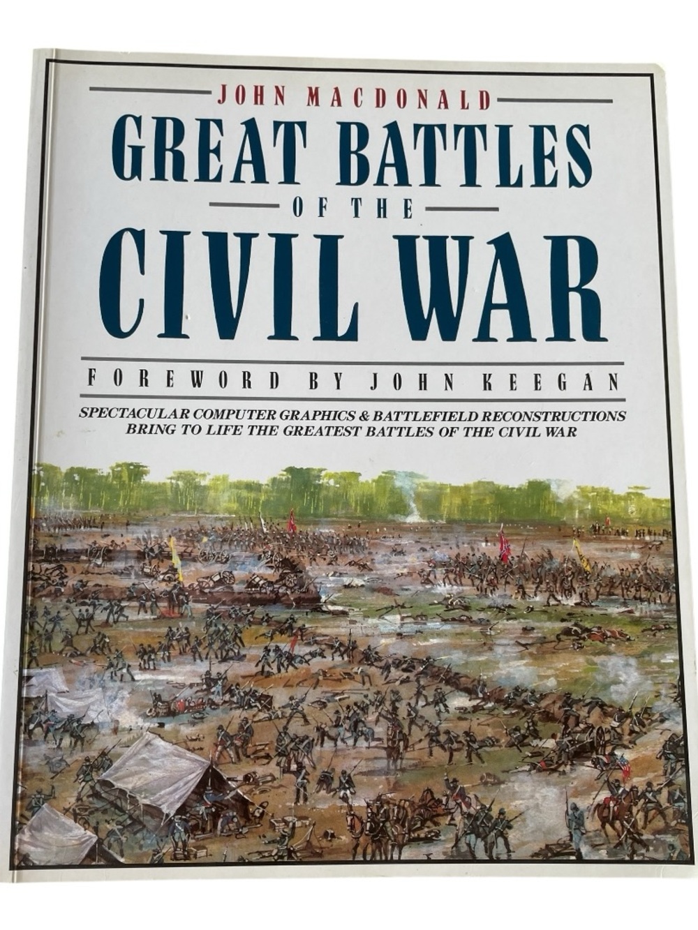 Great Battles of the Civil War by John MacDonald 1992 Softback Comprehensive